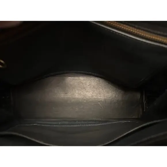 Vintage Coach Riverside Navy Glove Tanned Leather RARE - Picture 8 of 11